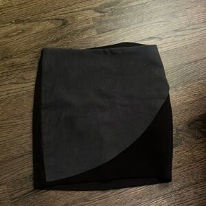 Business formal pencil skirt size small black gray